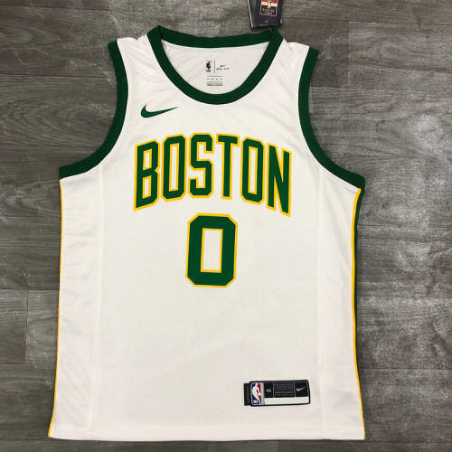 Men's Jayson Tatum White Player Jersey - City Edition