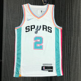 Men's Kawhi Leonard White Team Jersey - 75th Anniversary City Edition