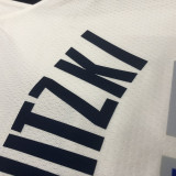 Men's Dirk Nowitzki White Swingman Player Jersey - Association Edition