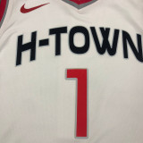 Men's John Wall White 2019-20 Finished Swingman Player Jersey - City Edition
