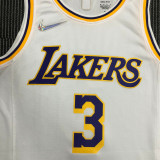 Men's Anthony Davis White Team Jersey - 75th Anniversary Edition