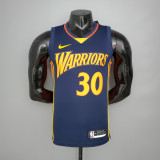 Men's Stephen Curry Navy Player Jersey - Retro Classical Edition