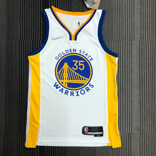 Men's Kevin Durant White Team Jersey - 75th Anniversary Edition