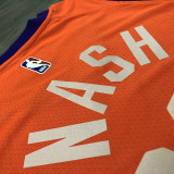 Men's Steve Nash Orange Finished Swingman Player Jersey - Statement Edition