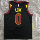 Kevin Love Men's Black Swingman Team Jersey - Statement Edition