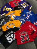 Allen Iverson Men's Black Player Jersey - Throwback Edition