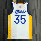 Men's Kevin Durant White Team Jersey - 75th Anniversary Edition