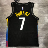 Men's Kevin Durant 2020-21 Black Swingman Player Jersey – City Edition