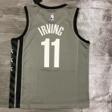 Men's Kyrie Irving Gray 2020-21 Player Jersey - Statement Edition