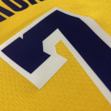 Carmelo Anthony Men's Yellow Swingman Team Jersey - Icon Edition