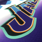 Donovan Mitchell Men's Purple Classics Throwback Jersey - Retro Classic Edition