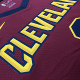 Men's Kyrie Irving Maroon Swingman Player Jersey - Icon Edition