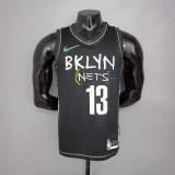 Men's James Harden 2020-21 Black Swingman Player Jersey – City Edition