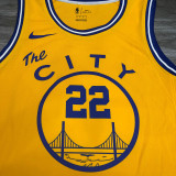 Andrew Wiggins Men's Yellow Player Jersey - The City Classic Edition