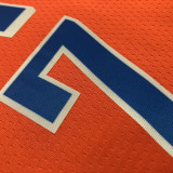 Carmelo Anthony Men's Orange Swingman Team Jersey - Statement Edition