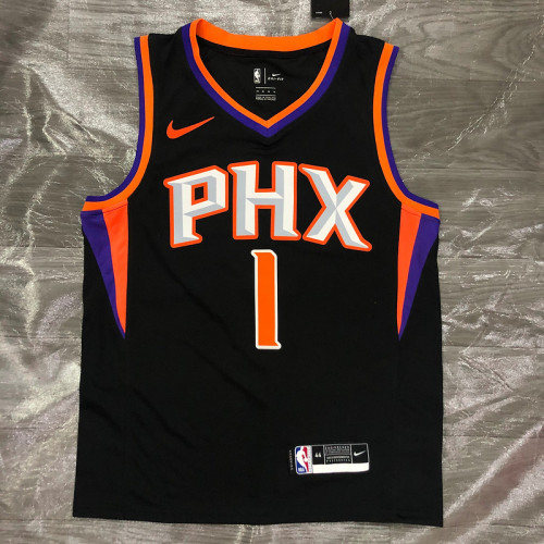 Devin Booker Men's Black Swingman Team Jersey - Statement Edition