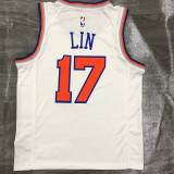 Men's Jeremy Lin White 2020-21 Swingman Player Jersey – Association Edition