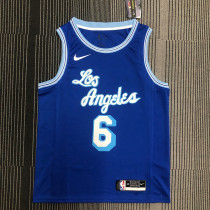 Men's LeBron James Royal Retro Classics 2020-21 Swingman Player Jersey - Classic Edition
