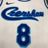 Kobe Bryant Men's White Player Jersey - Retro Classic Joint Edition