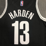 Men's James Harden Black Team Jersey - 75th Anniversary Edition