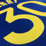 Men's Stephen Curry Blue Team Jersey - 75th Anniversary Edition