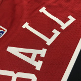 Men's Lonzo Ball Red Team Jersey - 75th Anniversary Edition