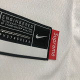 Men's Co-branded White Swingman Player Jersey - Limited Edition