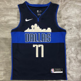 Men's Luka Dončić Navy Swingman Player Jersey - Statement Edition