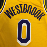 Russell Westbrook Men's Yellow Swingman Team Jersey - Icon Edition