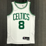 Men's Kemba Walker White Team Jersey - 75th Anniversary Edition