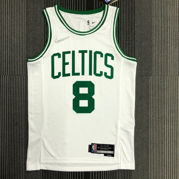 Men's Kemba Walker White Team Jersey - 75th Anniversary Edition