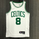 Men's Kemba Walker White Team Jersey - 75th Anniversary Edition