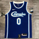 Kyle Kuzma Men's Blue Player Jersey - Retro Classic Joint Edition