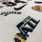 Men's Co-branded White Swingman Player Jersey - Limited Edition