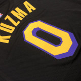 Men's Kyle Kuzma 2020-21 Black Swingman Player Jersey - Noche Latina