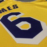 Men's LeBron James Yellow Team Jersey - 75th Anniversary Edition