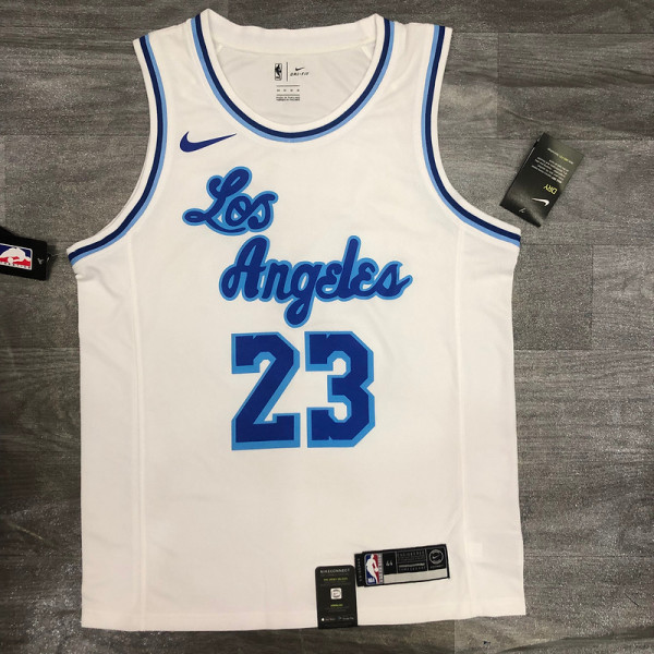 LeBron James Men's White Player Jersey - Retro Classic Edition