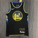 Men's Jordan Poole Black Team Jersey - 75th Anniversary City Edition