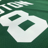 Men's Kemba Walker Green Team Jersey - 75th Anniversary Edition