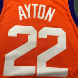 Men's DeAndre Ayton Orange Finished Swingman Player Jersey - Statement Edition