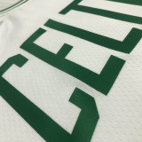 Men's Jayson Tatum White Team Jersey - 75th Anniversary Edition