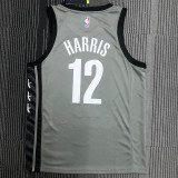 Men's Joe Harris Gray 2020-21 Player Jersey - Statement Edition