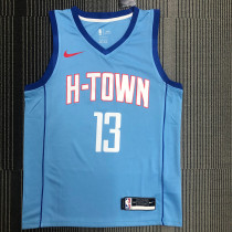 James Harden Men's Blue Swingman Team Jersey - City Edition