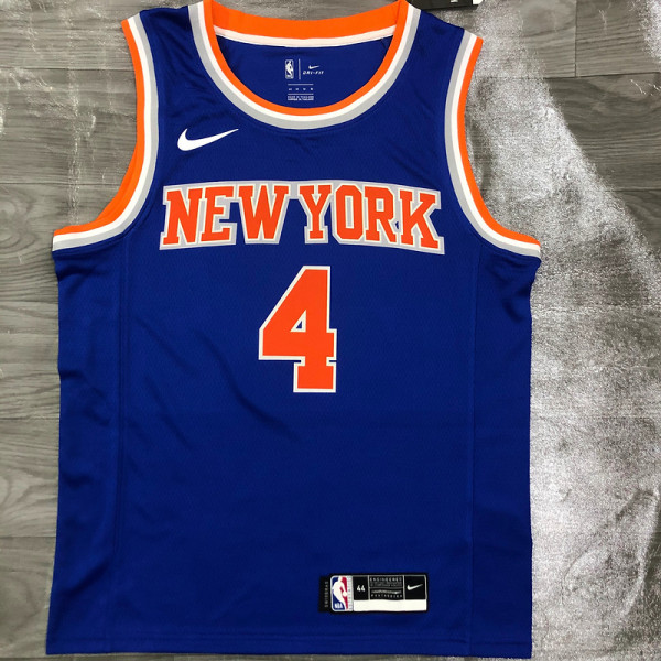 Men's Derrick Rose Blue 2020-21 Swingman Player Jersey - Icon Edition