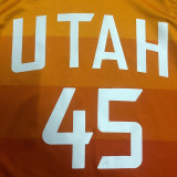 Donovan Mitchell Men's Orange Swingman Team Jersey - City Edition