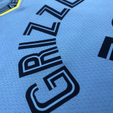 Men's Ja Morant Light Blue 2020-21 Swingman Player Jersey - Statement Edition