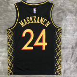 Men's Lauri Markkanen Black Swingman Player Jersey - City Edition