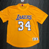 Shaquille O'Neal Men's Yellow Player Jersey - Throwback Edition