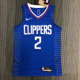 Men's Kawhi Leonard Blue Team Jersey - 75th Anniversary Edition
