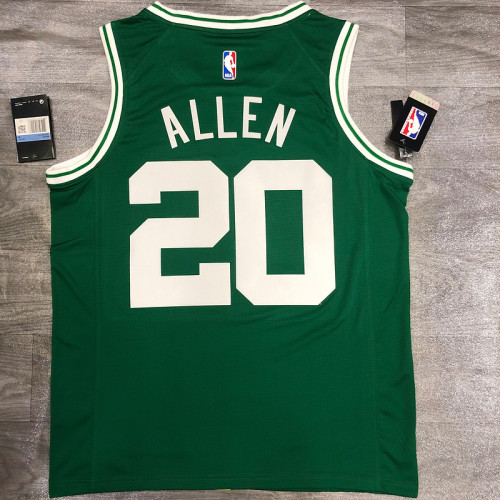 Ray Allen Men's Green Player Jersey- Icon Edition